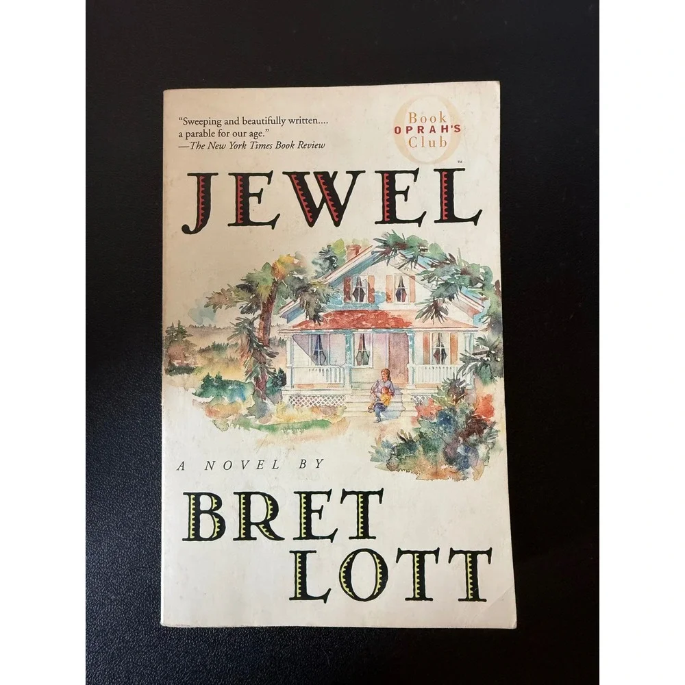 Jewel by Bret Lott Paperback Novel Oprahs Book Club Southern Fiction 0671038184